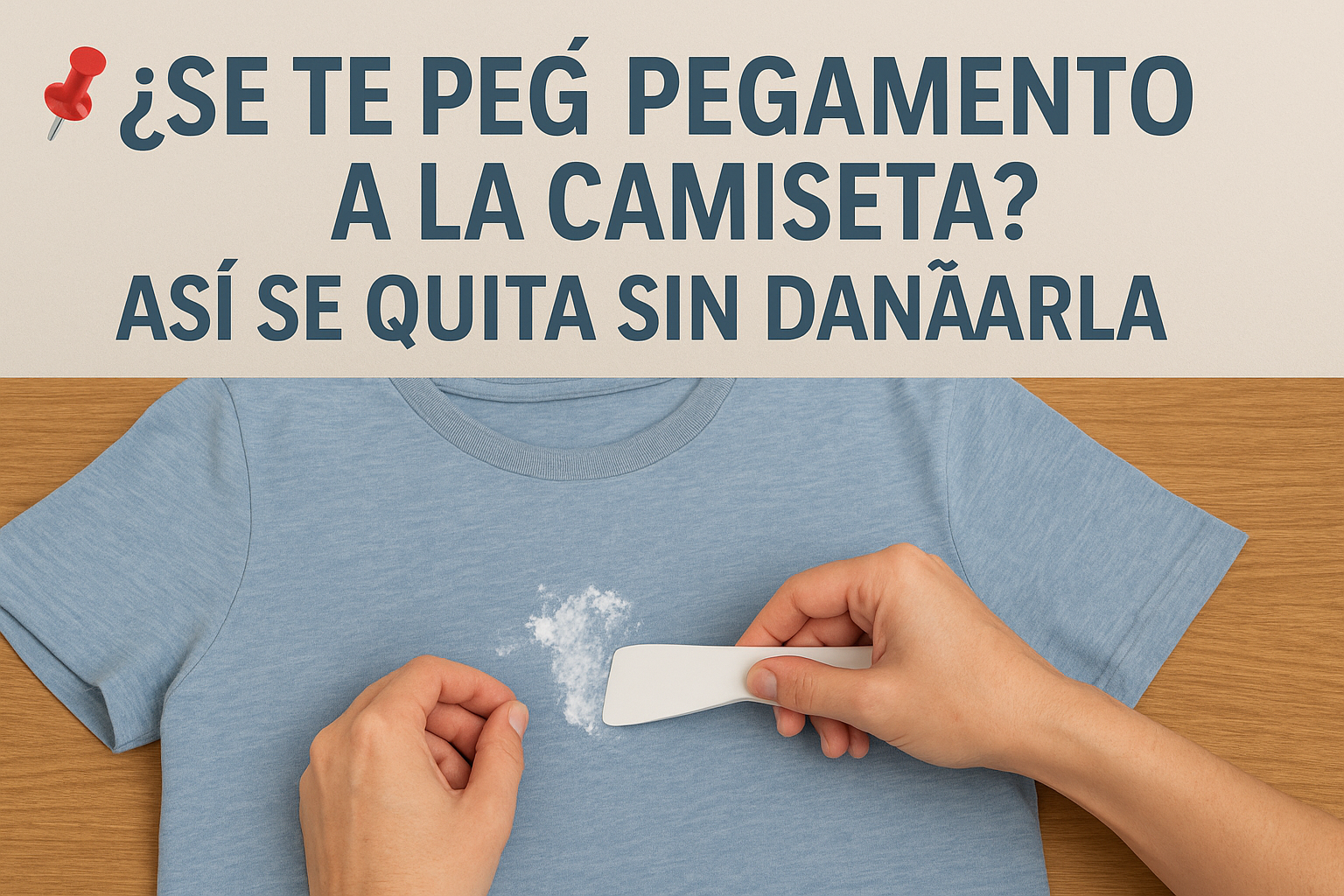 Cómo quitar pegamento de la ropa