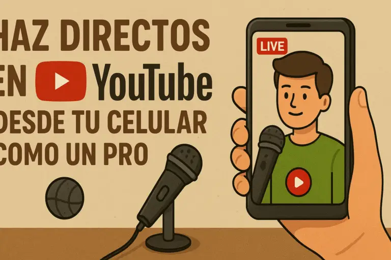 hacer streaming desde el celular