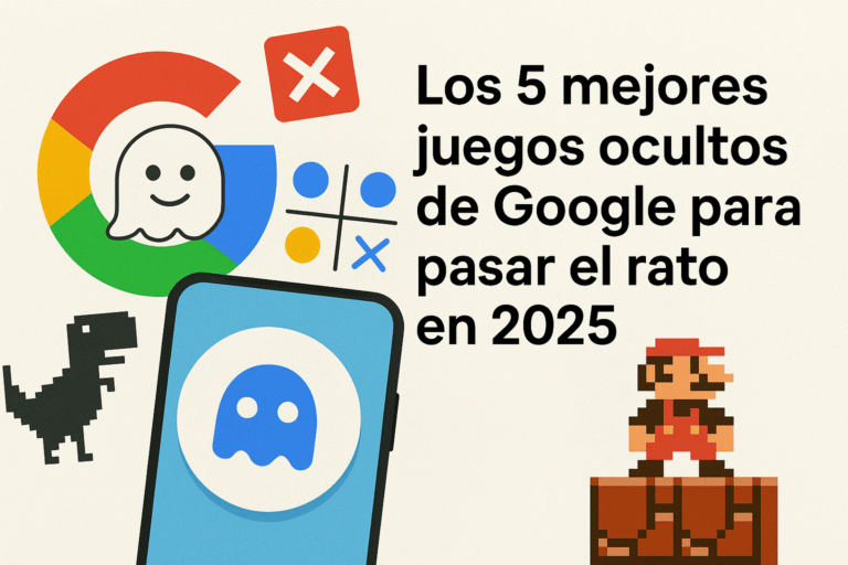 Los 5 mejores juegos ocultos de Google