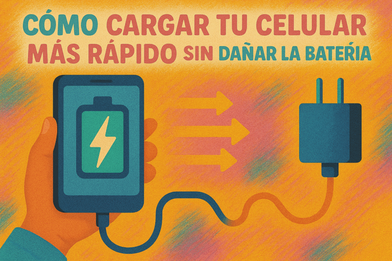 cargar tu celular más rápido sin dañar la batería
