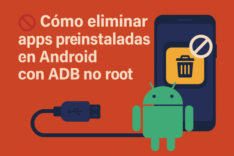 eliminar apps preinstaladas Android