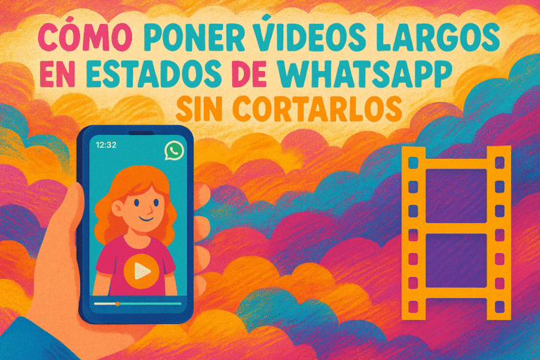 poner vídeos largos en estados de WhatsApp